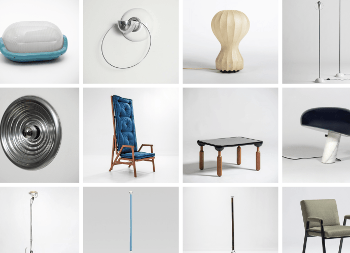 Screenshot of Achille Castiglioni product page on Casati